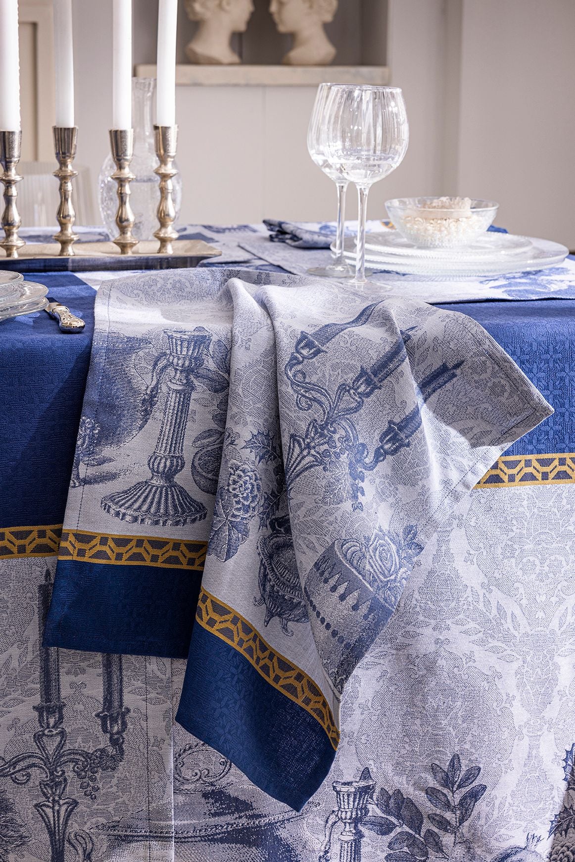 Festin 2024 Holiday Collection - Cotton Tablecloths, Placemats, Napkins & Runners