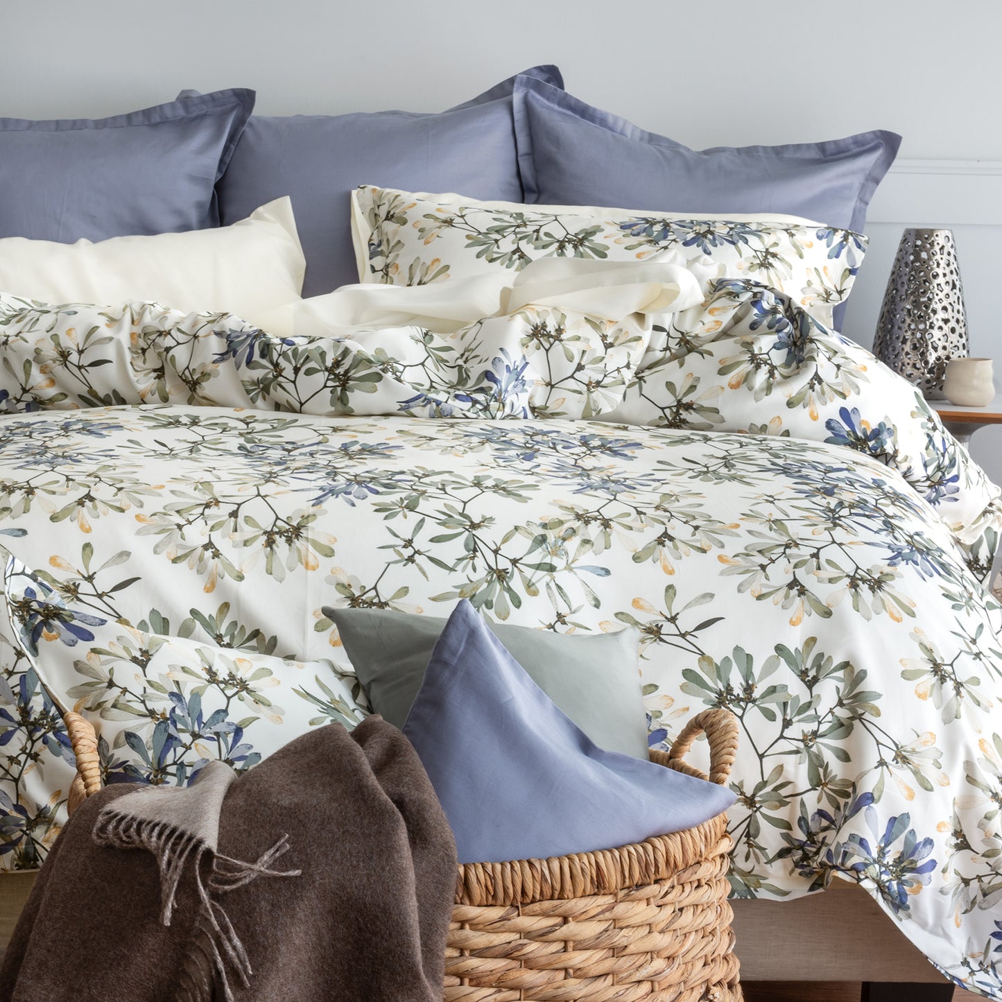 Paloma Printed Sateen Duvet Covers & Shams