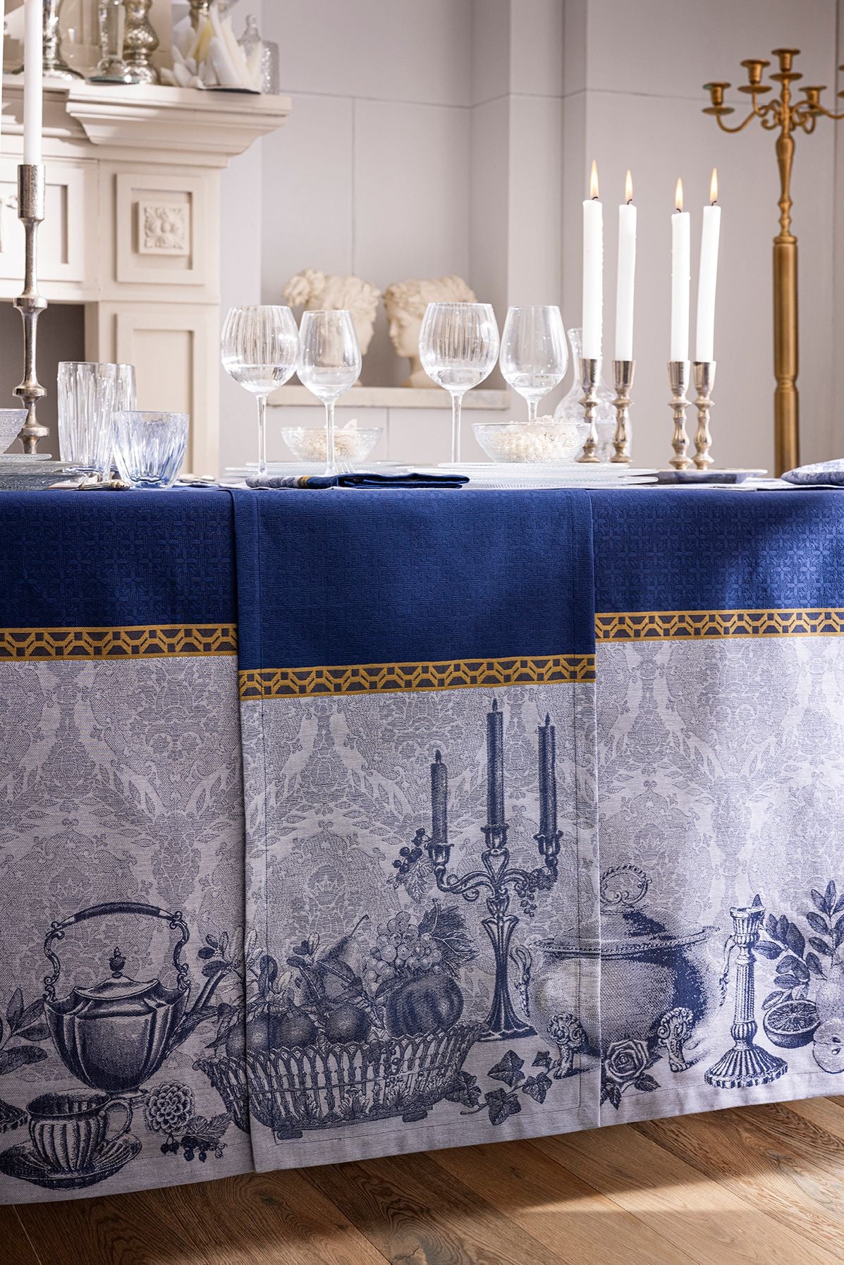 Festin 2024 Holiday Collection - Cotton Tablecloths, Placemats, Napkins & Runners